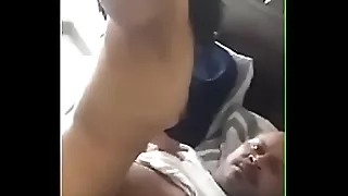 asian filming himself railing big black cock